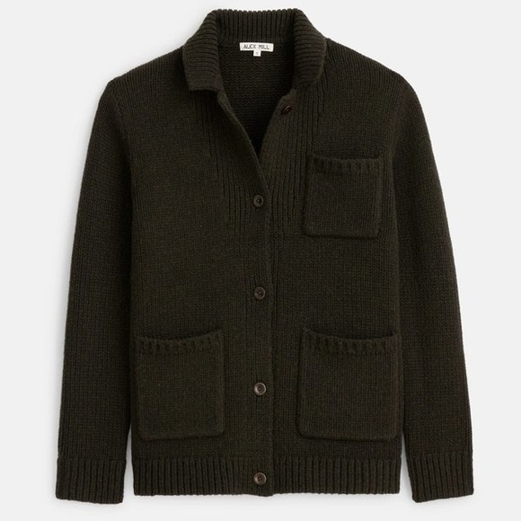 Alex Mill Sweaters - Alex Mill Sabine Sweater in Merino Wool
Heather Olive